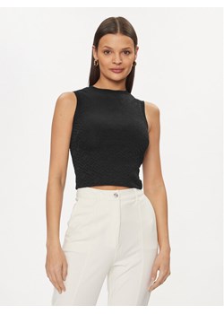 Guess Bluzka Ofelia W4GP52 KBYN0 Czarny Regular Fit ze sklepu MODIVO w kategorii Bluzki damskie - zdjęcie 182757151
