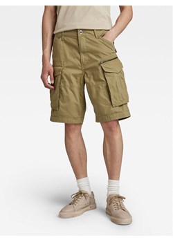 G-Star Raw Szorty materiałowe D08566-D387-B212 Zielony Relaxed Fit ze sklepu MODIVO w kategorii Spodenki męskie - zdjęcie 182757231