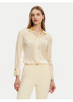 Elisabetta Franchi Koszula CA-101-51E2-V420 Żółty Regular Fit ze sklepu MODIVO w kategorii Koszule damskie - zdjęcie 182757322