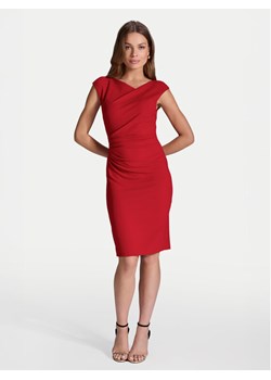 Swing Sukienka koktajlowa 5AI16700 Czerwony Slim Fit ze sklepu MODIVO w kategorii Sukienki - zdjęcie 182757462