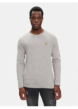 Brave Soul Longsleeve MLT-69FRANZC Szary Regular Fit ze sklepu MODIVO w kategorii T-shirty męskie - zdjęcie 182757572