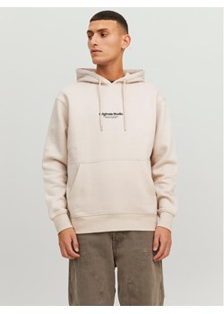 Jack&Jones Bluza Vesterbro 12241687 Écru Relaxed Fit ze sklepu MODIVO w kategorii Bluzy męskie - zdjęcie 182758022