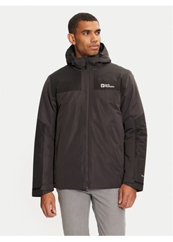 Jack Wolfskin Kurtka outdoor Jasper Ins A61872 Czarny Regular Fit ze sklepu MODIVO w kategorii Kurtki męskie - zdjęcie 182758143