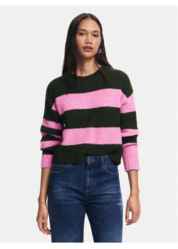 Desigual Sweter Hamilton 24WWJF30 Różowy Regular Fit ze sklepu MODIVO w kategorii Swetry damskie - zdjęcie 182758183