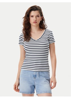 Tommy Jeans T-Shirt Essential DW0DW17385 Granatowy Slim Fit ze sklepu MODIVO w kategorii Bluzki damskie - zdjęcie 182758452
