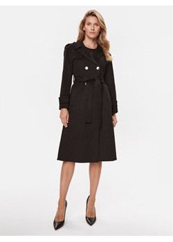 Liu Jo Płaszcz wełniany CF3002 T3540 Czarny Regular Fit ze sklepu MODIVO w kategorii Płaszcze damskie - zdjęcie 182758454