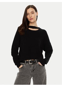 Kontatto Sweter 3M7760 Czarny Relaxed Fit ze sklepu MODIVO w kategorii Swetry damskie - zdjęcie 182758481