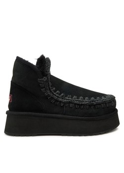Mou Śniegowce Mini Eskimo Platform Boot FW681000A Czarny ze sklepu MODIVO w kategorii Śniegowce damskie - zdjęcie 182758492