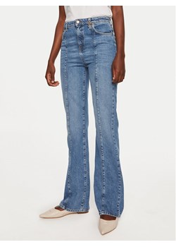 TWINSET Jeansy 242TP2563 Niebieski Straight Fit ze sklepu MODIVO w kategorii Jeansy damskie - zdjęcie 182758493