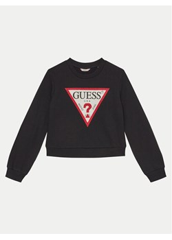 Guess Bluza J4YQ22 KA6R4 Czarny Regular Fit ze sklepu MODIVO w kategorii Bluzy chłopięce - zdjęcie 182758513