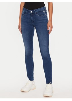 REPLAY Jeansy WH689 .000.817 743 Niebieski Skinny Fit ze sklepu MODIVO w kategorii Jeansy damskie - zdjęcie 182758524
