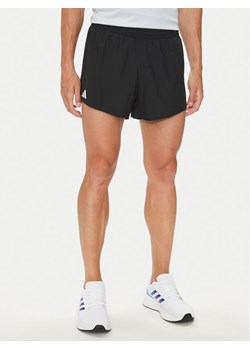 adidas Szorty sportowe Adizero Essentials IN1159 Czarny Slim Fit ze sklepu MODIVO w kategorii Spodenki męskie - zdjęcie 182758540