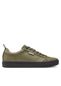 HUGO Sneakersy Morrie 50536981 10266734 01 Khaki ze sklepu MODIVO w kategorii Buty sportowe męskie - zdjęcie 182758573