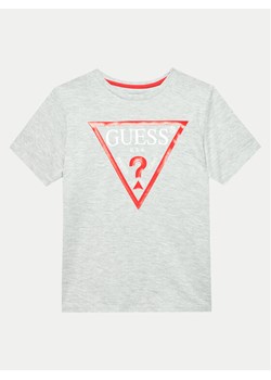 Guess T-Shirt L73I55 K8HM0 Szary Regular Fit ze sklepu MODIVO w kategorii T-shirty chłopięce - zdjęcie 182758732