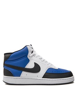 Nike Sneakersy Court Vision Mid Nn Af FQ8740 480 Niebieski ze sklepu MODIVO w kategorii Buty sportowe męskie - zdjęcie 182758761