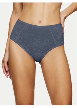 Triumph Figi klasyczne z wysokim stanem Amourette Charm 10216997 Niebieski ze sklepu MODIVO w kategorii Majtki damskie - zdjęcie 182758794