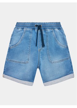 United Colors Of Benetton Szorty jeansowe 49BPG900T Granatowy Regular Fit ze sklepu MODIVO w kategorii Spodenki niemowlęce - zdjęcie 182758853