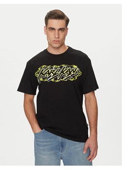 Karl Kani T-Shirt Woven Signature Heat 60300355 Czarny Regular Fit ze sklepu MODIVO w kategorii T-shirty męskie - zdjęcie 182758944