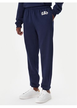 Gap Spodnie dresowe 500382-49 Granatowy Regular Fit ze sklepu MODIVO w kategorii Spodnie męskie - zdjęcie 182758972