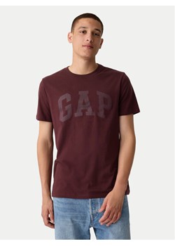 Gap T-Shirt 856659-17 Bordowy Regular Fit ze sklepu MODIVO w kategorii T-shirty męskie - zdjęcie 182759014