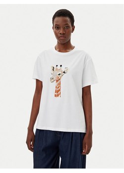 Liu Jo T-Shirt WA5230 JS904 Biały Regular Fit ze sklepu MODIVO w kategorii Bluzki damskie - zdjęcie 182759041