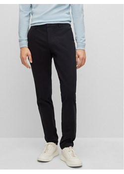 Boss Chinosy Kaito1 50487966 Czarny Slim Fit ze sklepu MODIVO w kategorii Spodnie męskie - zdjęcie 182759114