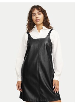 JJXX Sukienka z imitacji skóry Stella 12262769 Czarny Regular Fit ze sklepu MODIVO w kategorii Sukienki - zdjęcie 182759124