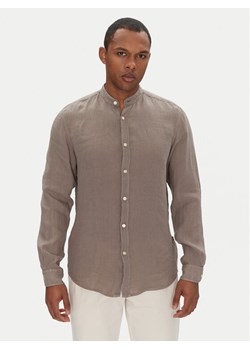 BOSS Koszula 50537369 Beżowy Regular Fit ze sklepu MODIVO w kategorii Koszule męskie - zdjęcie 182759130