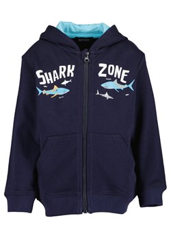 Blue Seven Bluza 817616 X Granatowy Regular Fit ze sklepu MODIVO w kategorii Bluzy chłopięce - zdjęcie 182759214