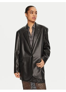 TWINSET Marynarka 242AQ2042 Czarny Regular Fit ze sklepu MODIVO w kategorii Kurtki damskie - zdjęcie 182759222