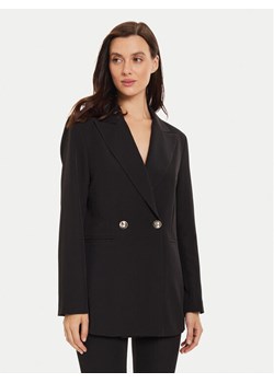 Maryley Marynarka 24IB112/43NE Czarny Regular Fit - id: 0000304768767 - marki Maryley - 182759280 Maryley Marynarka 24IB112/43NE Czarny Regular Fit ze sklepu MODIVO w kategorii Marynarki damskie - zdjęcie 182759280