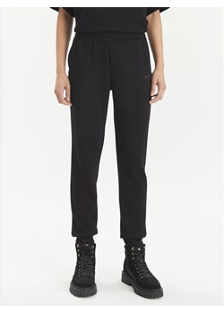 Armani Exchange Spodnie dresowe 3DYP77 YJEPZ 1200 Czarny Regular Fit ze sklepu MODIVO w kategorii Spodnie damskie - zdjęcie 182759420
