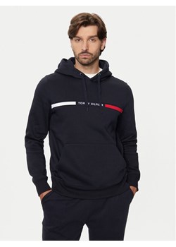 Tommy Hilfiger Bluza MW0MW37361 Granatowy Regular Fit ze sklepu MODIVO w kategorii Bluzy męskie - zdjęcie 182759574