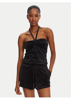 Juicy Couture Top JCWCT125325 Czarny Slim Fit ze sklepu MODIVO w kategorii Bluzki damskie - zdjęcie 182759582