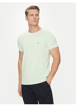 Tommy Hilfiger T-Shirt MW0MW10800 Zielony Slim Fit ze sklepu MODIVO w kategorii T-shirty męskie - zdjęcie 182759623