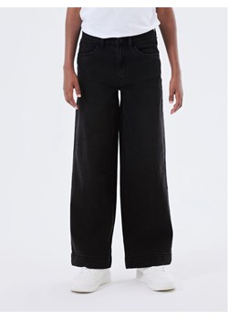 NAME IT Jeansy 13211701 Czarny Wide Leg ze sklepu MODIVO w kategorii Spodnie dziewczęce - zdjęcie 182759630