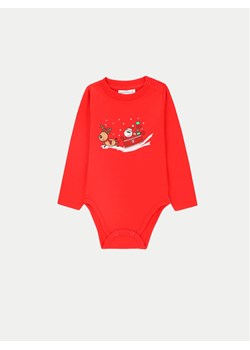 Coccodrillo Body dziecięce ZC4112101MER Czerwony ze sklepu MODIVO w kategorii Body niemowlęce - zdjęcie 182759633