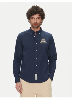 La Martina Koszula Alfred MAC601 PP483 Granatowy Regular Fit ze sklepu MODIVO w kategorii Koszule męskie - zdjęcie 182759713