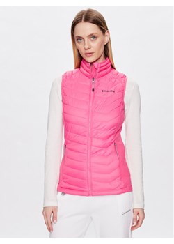 Columbia Bezrękawnik Powder Pass 1832222 Różowy Regular Fit ze sklepu MODIVO w kategorii Kamizelki damskie - zdjęcie 182759753