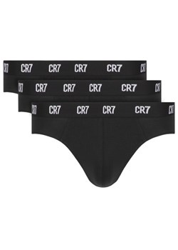 Cristiano Ronaldo CR7 Komplet 3 par slipów Main Basic Brief 3-Pack 8100-66-900 Czarny ze sklepu MODIVO w kategorii Majtki męskie - zdjęcie 182759764