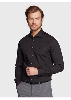 Tommy Hilfiger Koszula MW0MW25040 Czarny Slim Fit ze sklepu MODIVO w kategorii Koszule męskie - zdjęcie 182759783