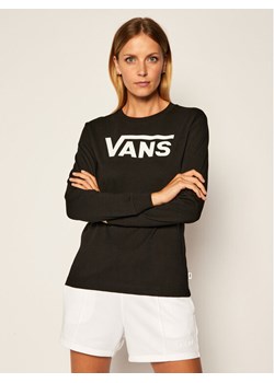 Vans Bluzka Flying V Classic VN0A47WN Czarny Regular Fit ze sklepu MODIVO w kategorii Bluzki damskie - zdjęcie 182759813