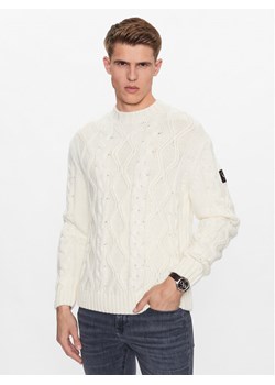 Paul&Shark Sweter 13311047 Écru Regular Fit ze sklepu MODIVO w kategorii Swetry męskie - zdjęcie 182759840