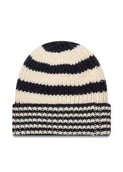 New Era Czapka Ne Stripe Knit Bean 60565460 Czarny ze sklepu MODIVO w kategorii Czapki zimowe damskie - zdjęcie 182759861