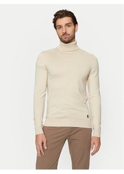 U.S. Polo Assn. Golf MUP3798 Beżowy Slim Fit ze sklepu MODIVO w kategorii Swetry męskie - zdjęcie 182759930