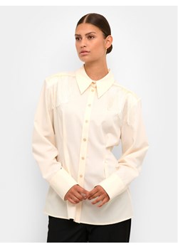 Karen by Simonsen Koszula Mae 10104796 Beżowy Regular Fit ze sklepu MODIVO w kategorii Koszule damskie - zdjęcie 182760074