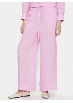 Marella Spodnie materiałowe Apogeo 2413131084 Różowy Regular Fit ze sklepu MODIVO w kategorii Spodnie damskie - zdjęcie 182760102