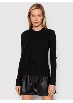Pieces Sweter Crista 17115047 Czarny Slim Fit ze sklepu MODIVO w kategorii Swetry damskie - zdjęcie 182760103