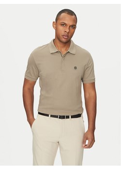 BOSS Polo Paddy TL 50533273 Beżowy Regular Fit ze sklepu MODIVO w kategorii T-shirty męskie - zdjęcie 182760124
