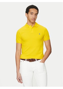 Polo Ralph Lauren Polo 710536856446 Żółty Slim Fit ze sklepu MODIVO w kategorii T-shirty męskie - zdjęcie 182760213